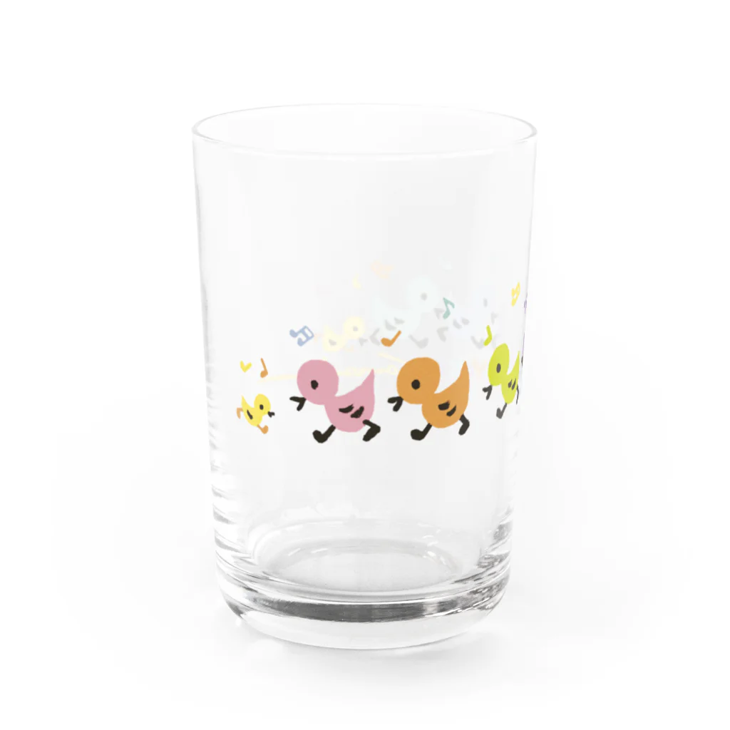 フルールデアートのyokoアヒルガーガーシリーズ Water Glass :left