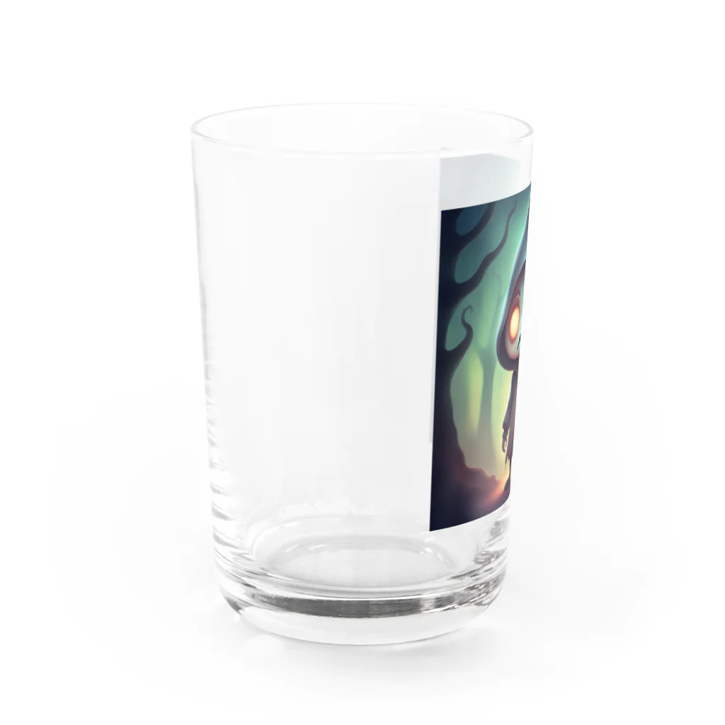 LEONのきもかわ骸骨 Water Glass :left