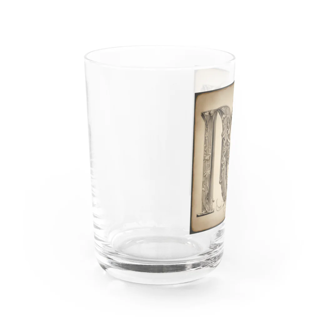 LEONの古代文字 Water Glass :left