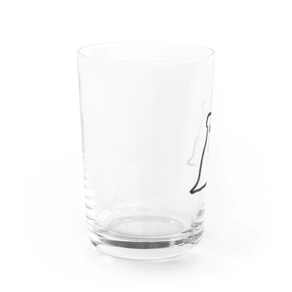 ichikoのおばけハム Water Glass :left