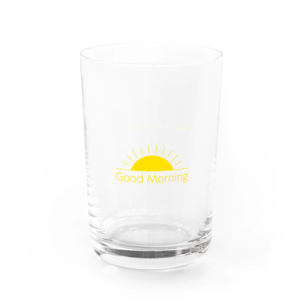 sai-nai_ひみつきちのGood Morning Water Glass :left