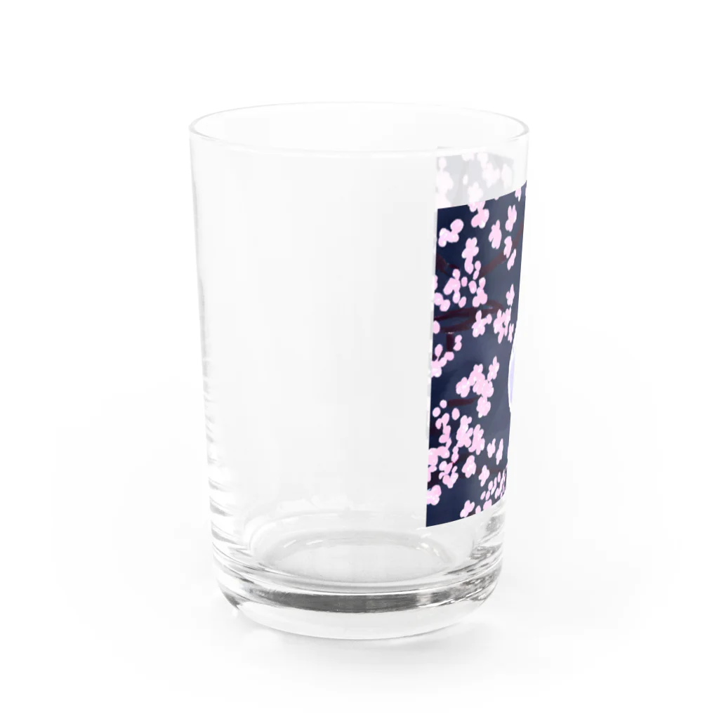 raran06の夜桜 Water Glass :left