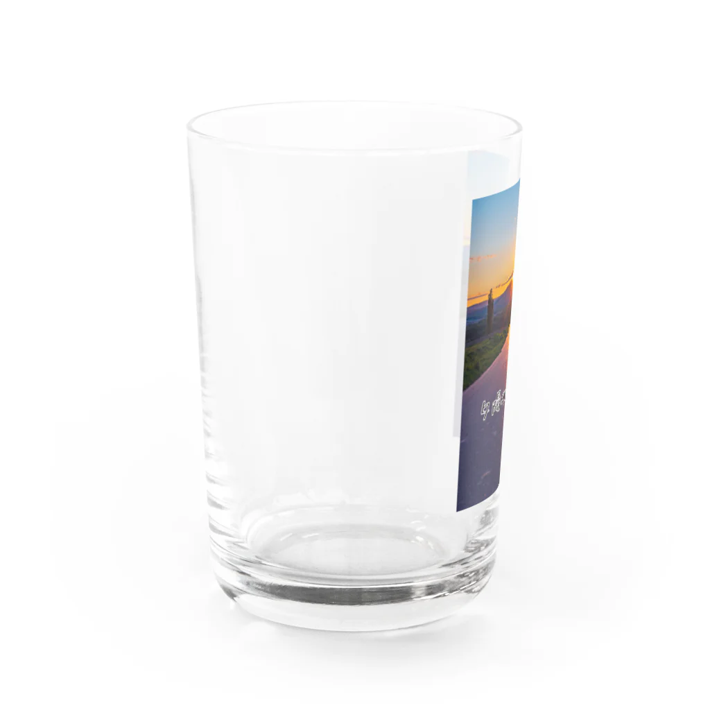 guchy-kの夕陽の向こうは Water Glass :left