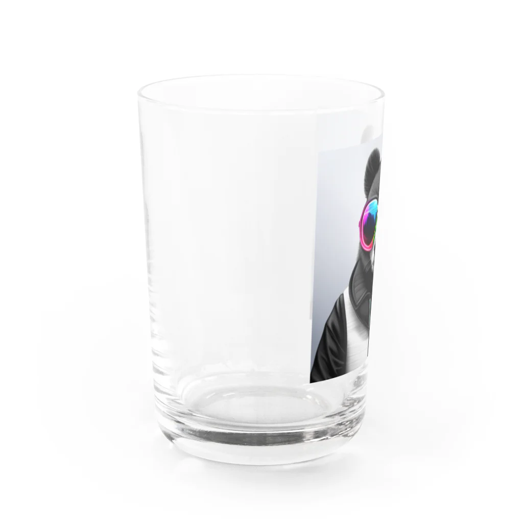 MariElegantのワイルドパンダ Water Glass :left