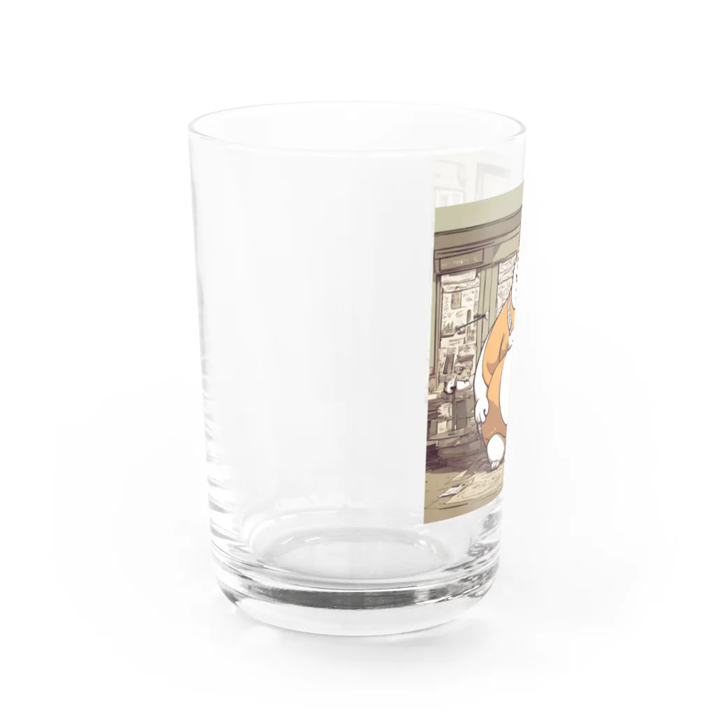 アラジンの猫 Water Glass :left