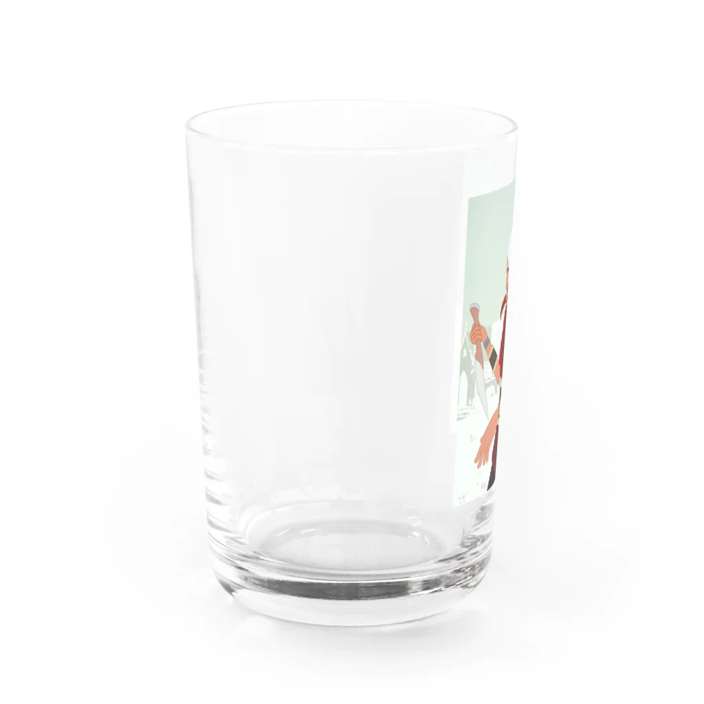 うぃるのナイフとドレス Water Glass :left