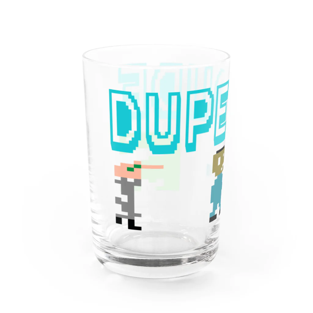 AREA247 <エリア247>  / DUPUDUDE / ATTACK OF THE 50 FEET GEEKSのDUPE DUDE "3, that’s a magic number" Water Glass :left