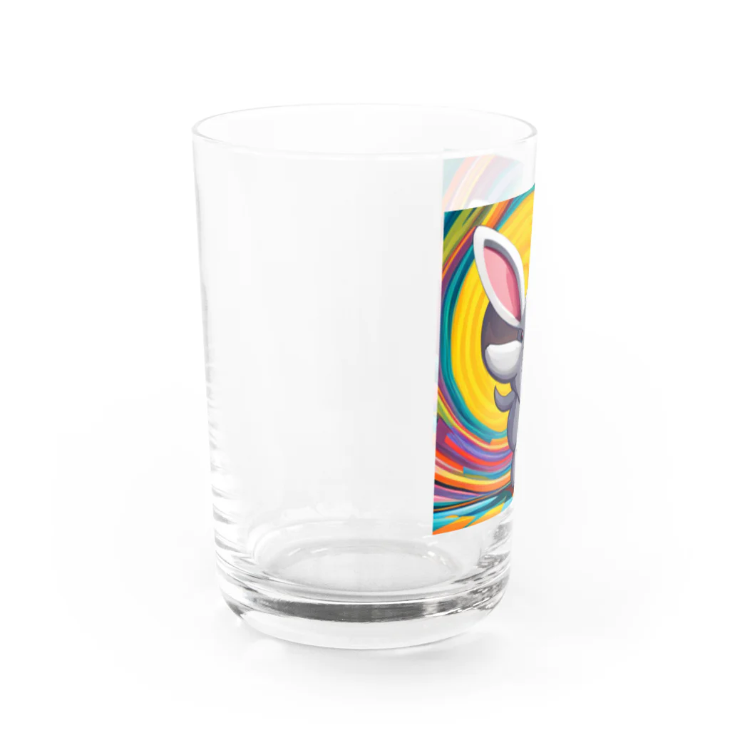 takatyann-no-miseのうさぎっぽいけどウサギじゃない Water Glass :left