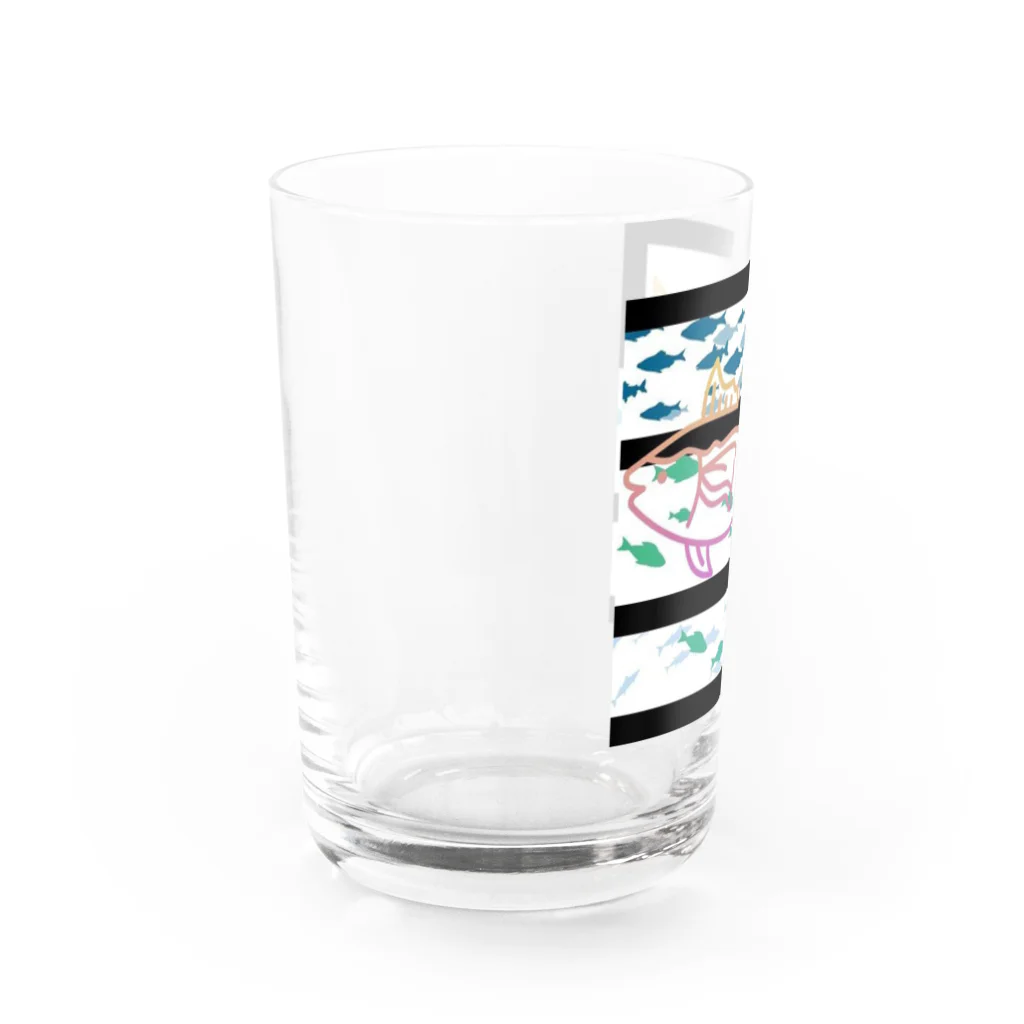 Xmasaのthe　海 Water Glass :left