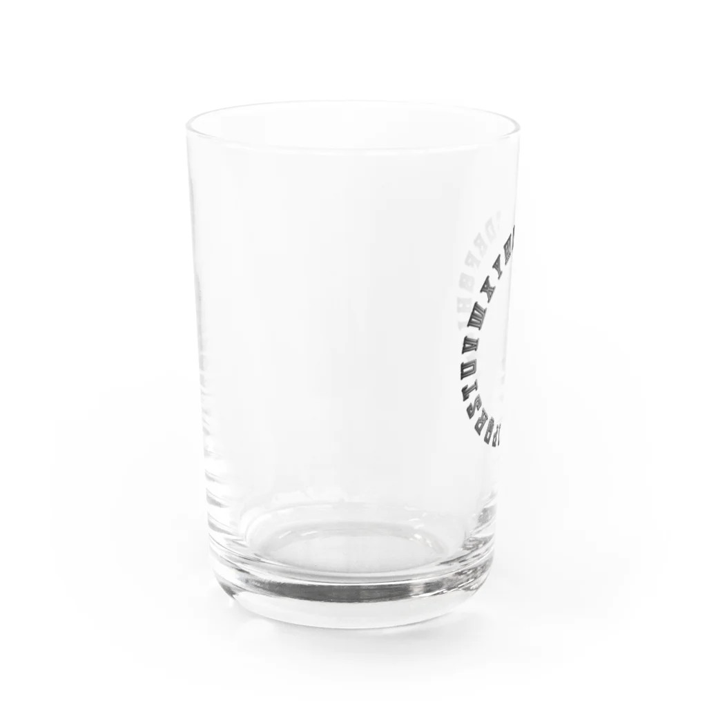 アルアルのアルファベットリング Water Glass :left