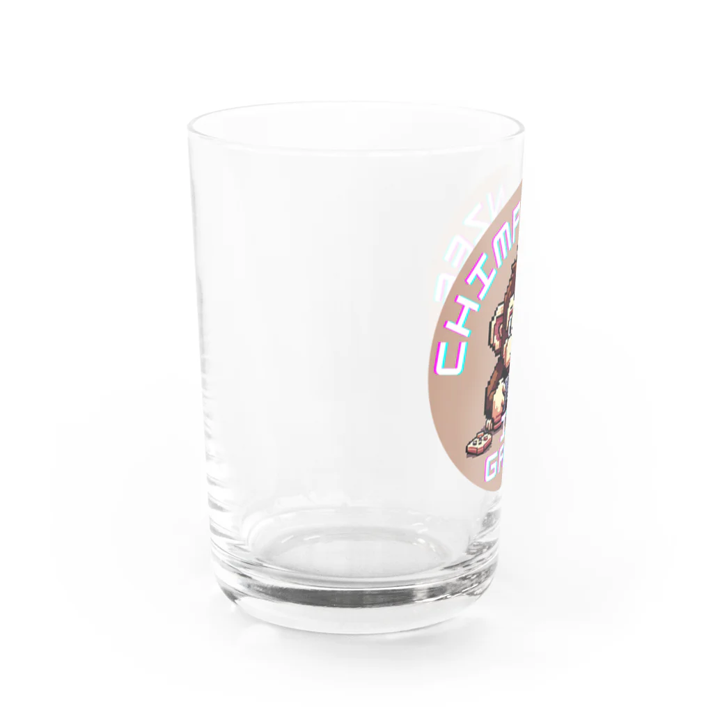 朱音琴音のドット絵のゲーム中のチンパンジー Water Glass :left