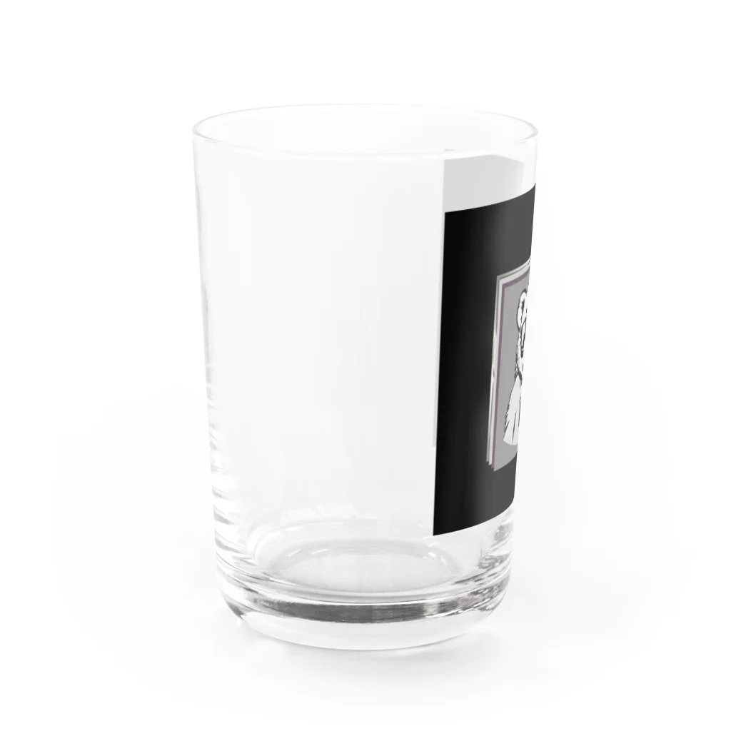 Kompasのカッコいい クマ Water Glass :left