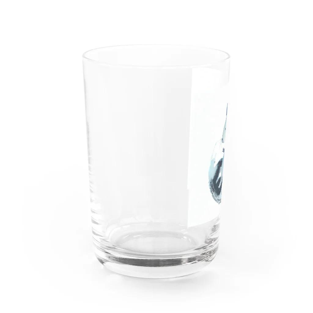 シリーズ＆シリーズの水墨画シリーズ　鼠 Water Glass :left