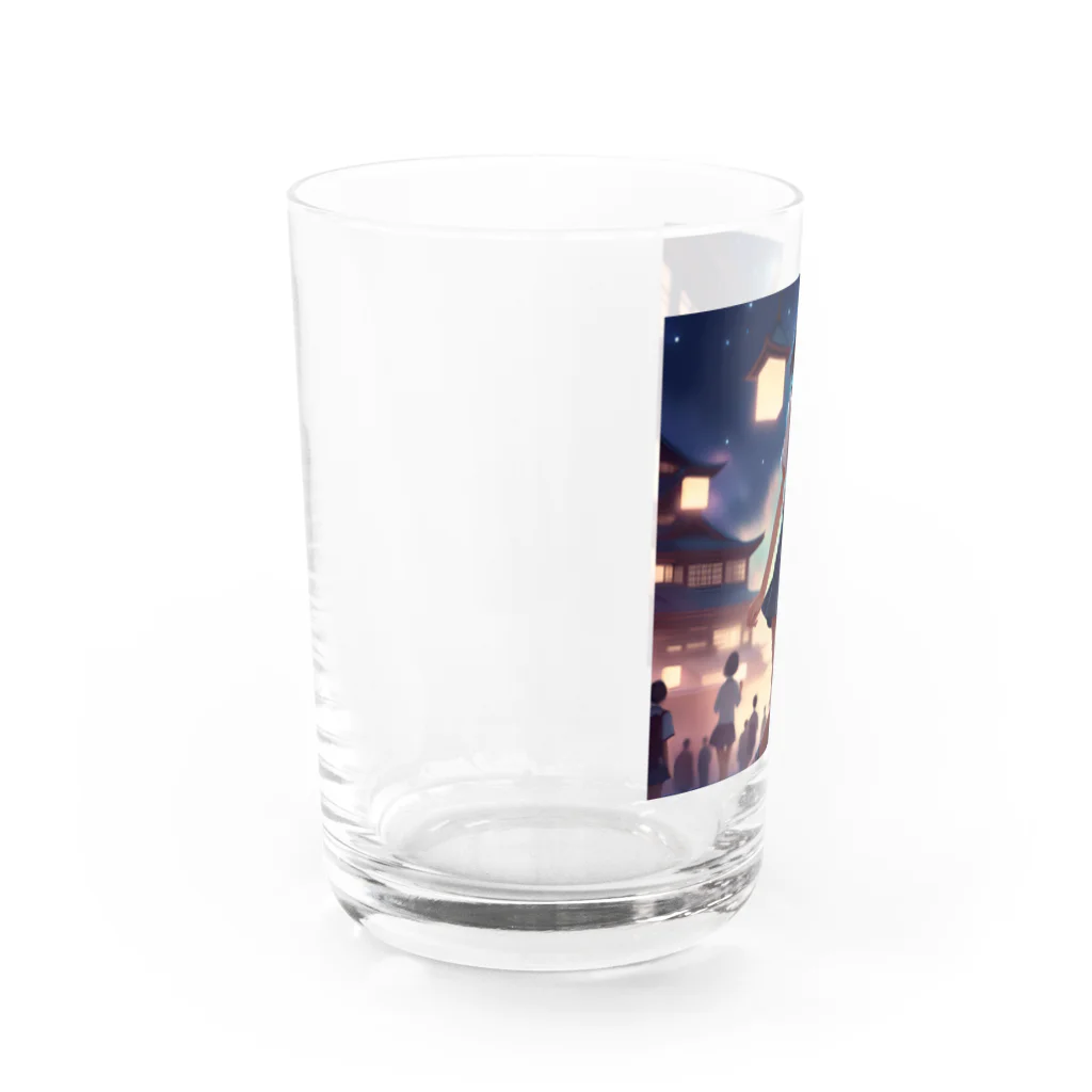 ワンダーワールド・ワンストップの幻想的な美脚女性 Water Glass :left