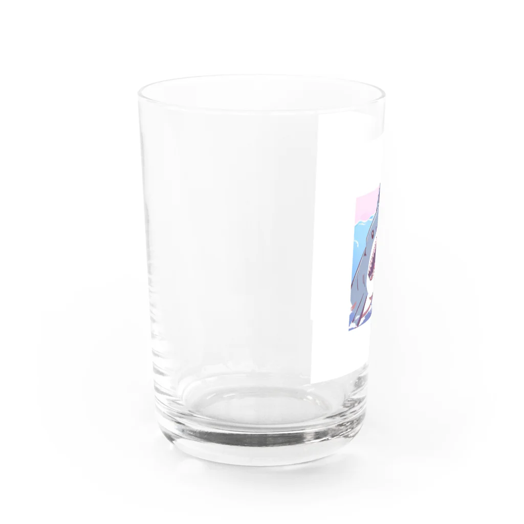 マルタツのhai？shark Water Glass :left