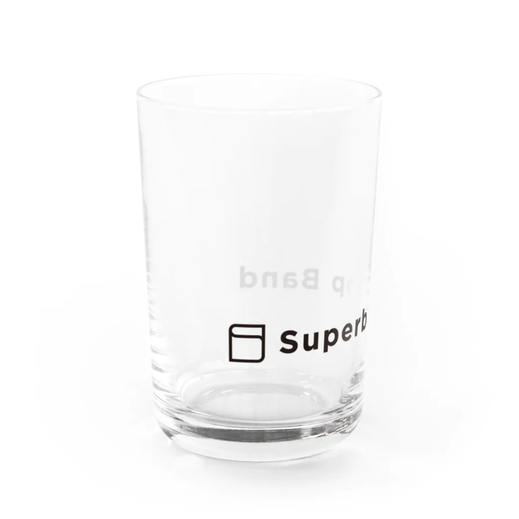 Superb_Hop_BandのSHB クリアロゴグラス Water Glass :left