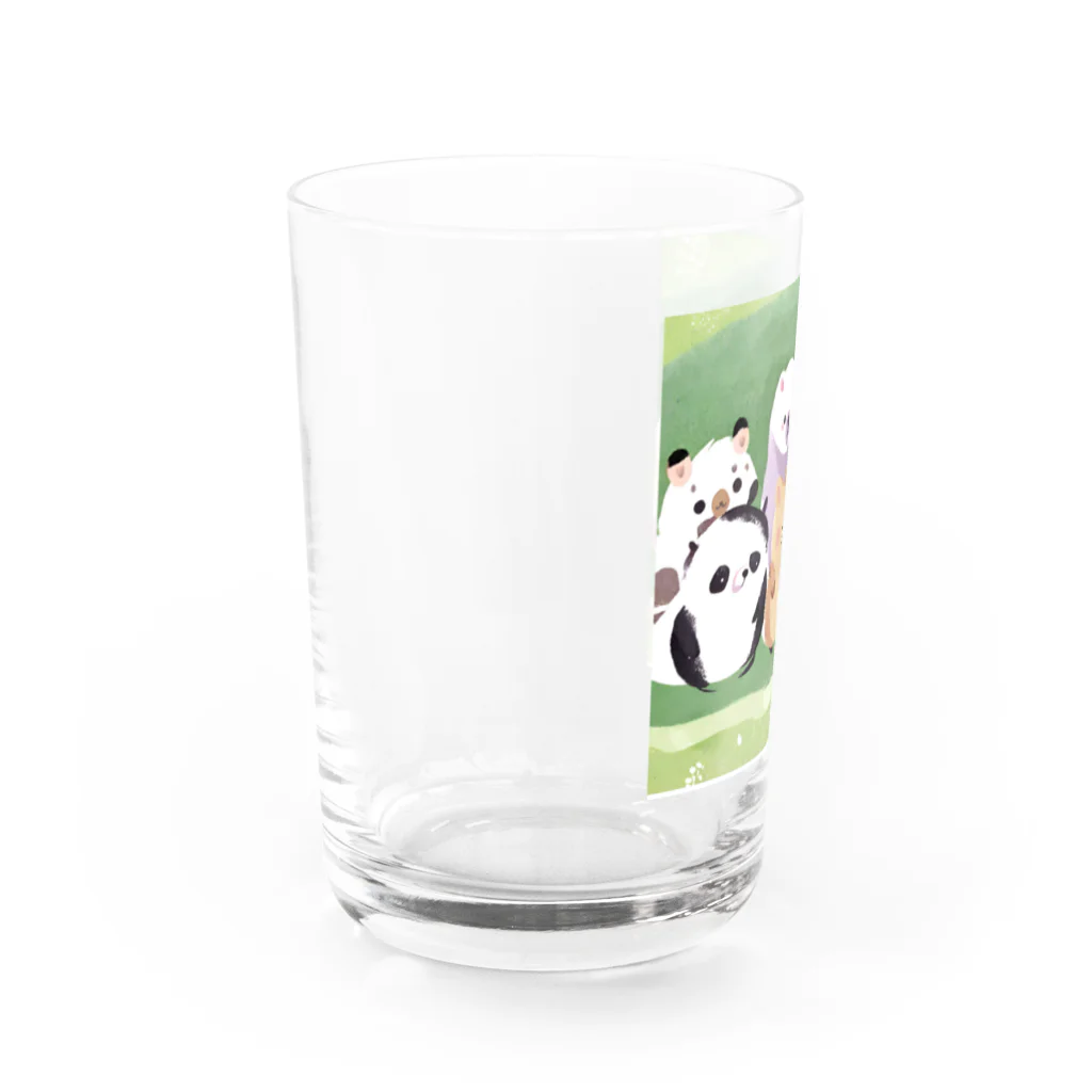 hideyan45の愛くるしいアニマルズ Water Glass :left