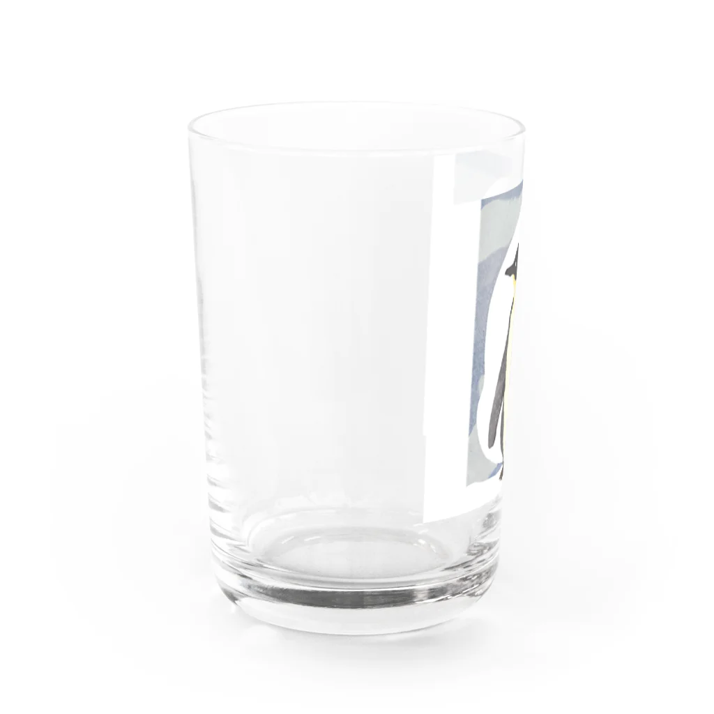 tarororonの水彩画ペンギン Water Glass :left