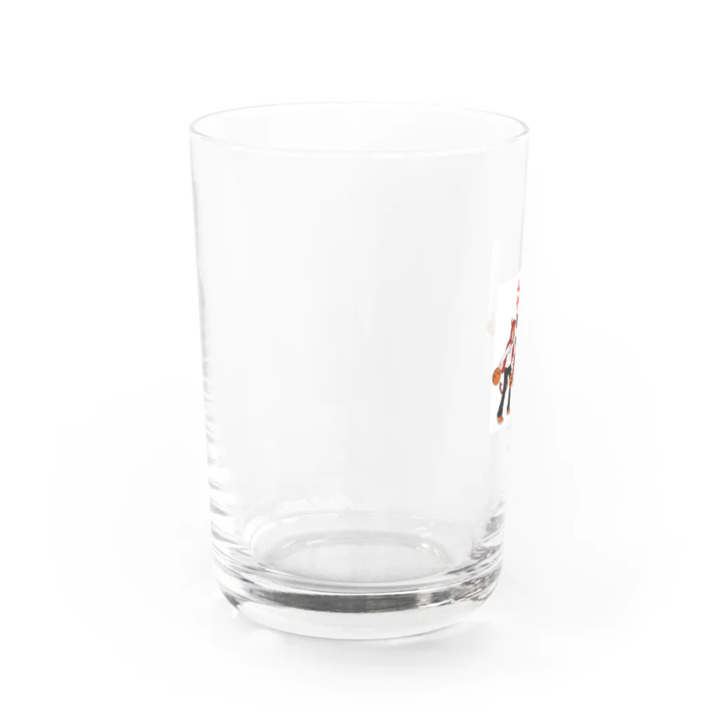 suke-maruruのハロウィン祝 Water Glass :left