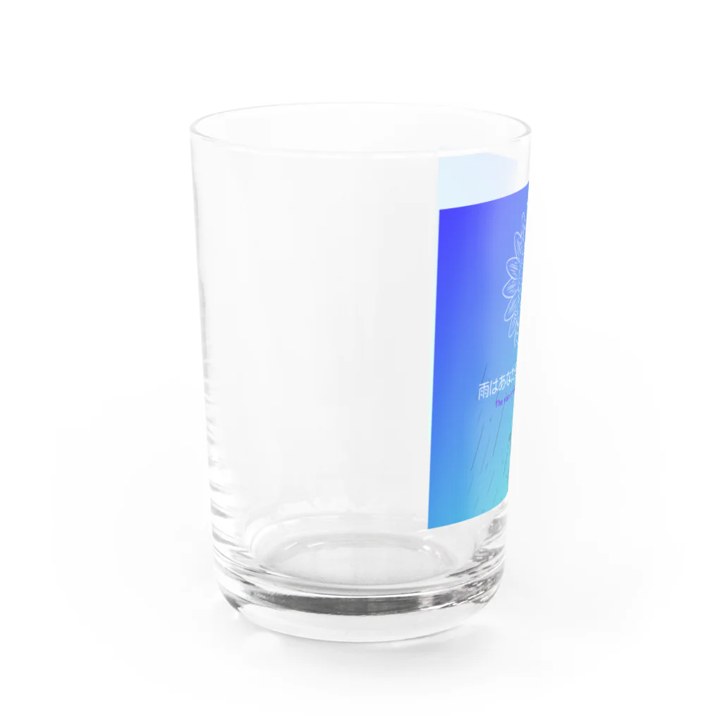 JHOPEのひまわりのように(ブルーver) Water Glass :left