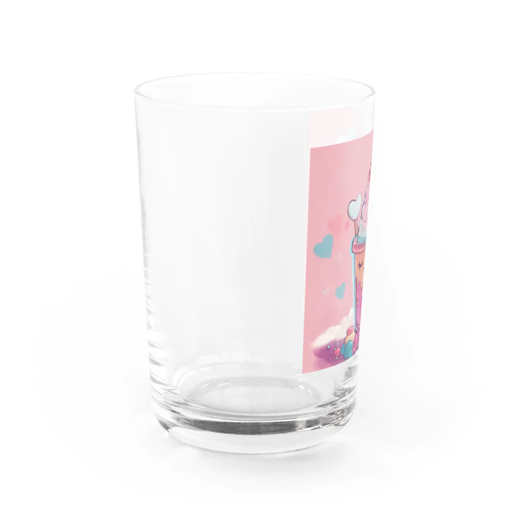 ノースのゆめかわパフェ Water Glass :left