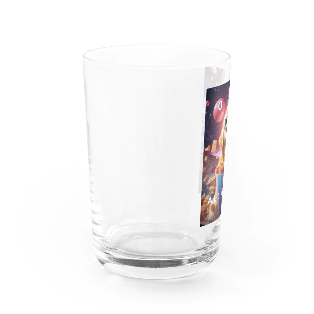 BarkingBeatsの【0 Grav, All Crave】 Water Glass :left