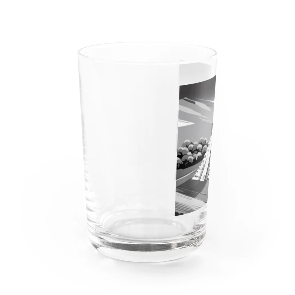 YoMiTの有名な観光スポットイメージ画像：チチェン・イッツァ（メキシコ） Water Glass :left