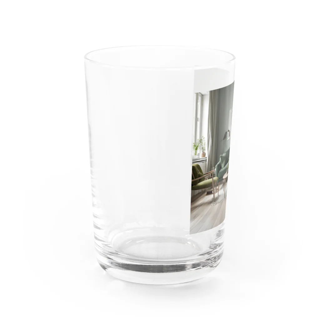 NYANKOのおしゃれなリビング Water Glass :left