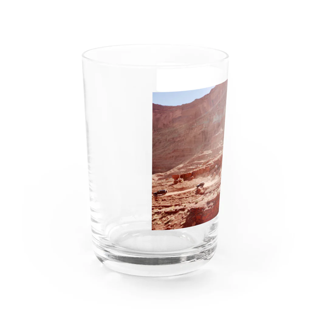 SexyJeepのモアブコレクション　チキンコーナーズ Water Glass :left