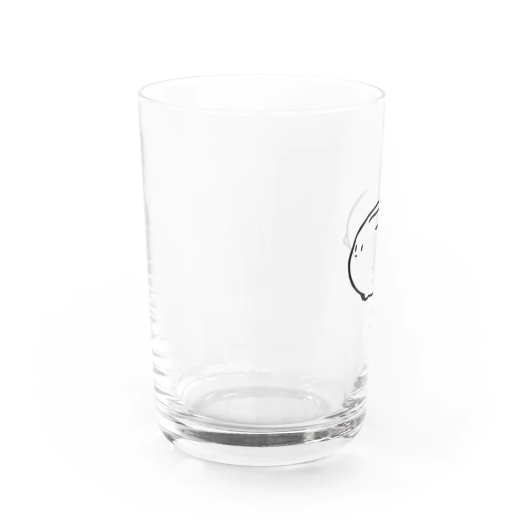 yakumo_penguinのぺたみみうさぎ Water Glass :left