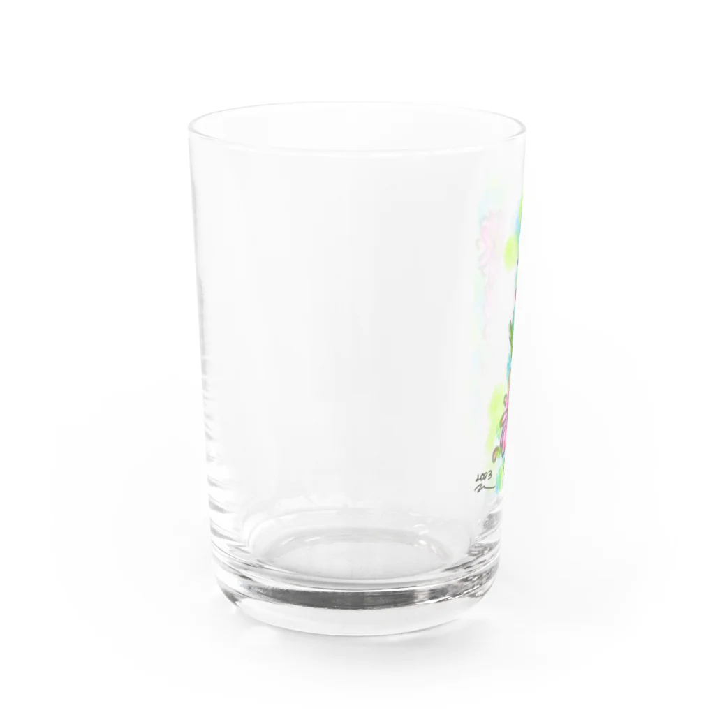 まりりんのノスタルジックなコスモス Water Glass :left