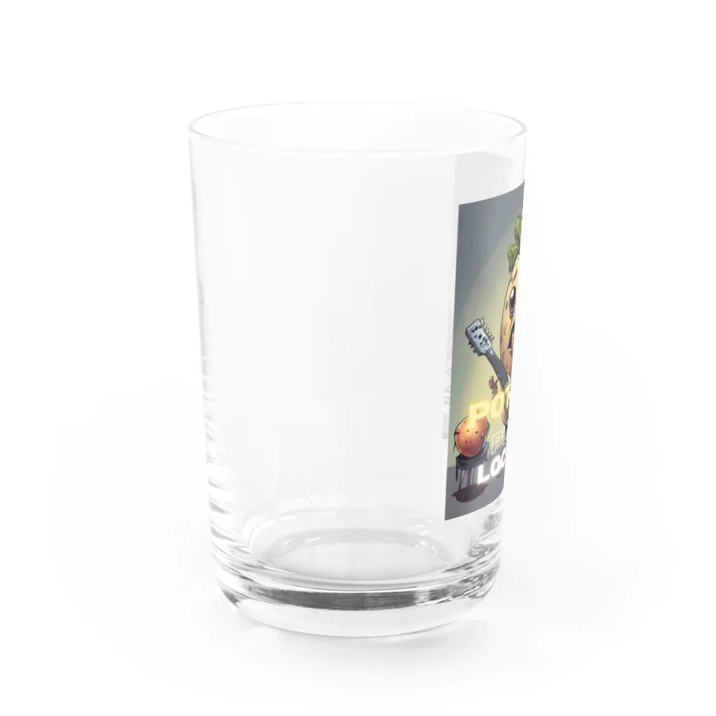 ケマオの店「ZF」の🥔ベジロック「じゃがいもくん」🎸 Water Glass :left