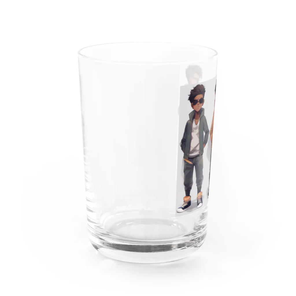 samefudeのAI少年コレクション Water Glass :left