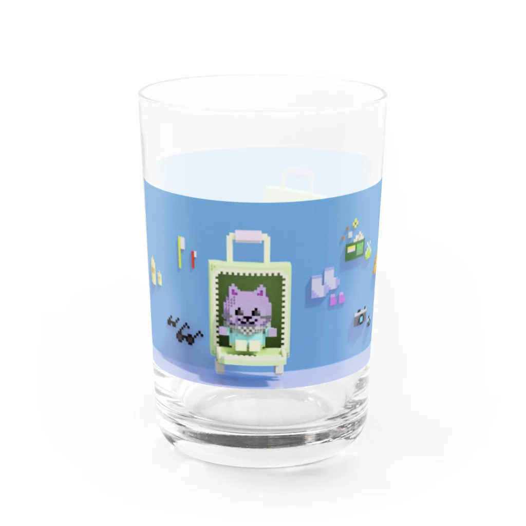 LEOPIYO shopのLEOPIYO キャリーケース Water Glass :left