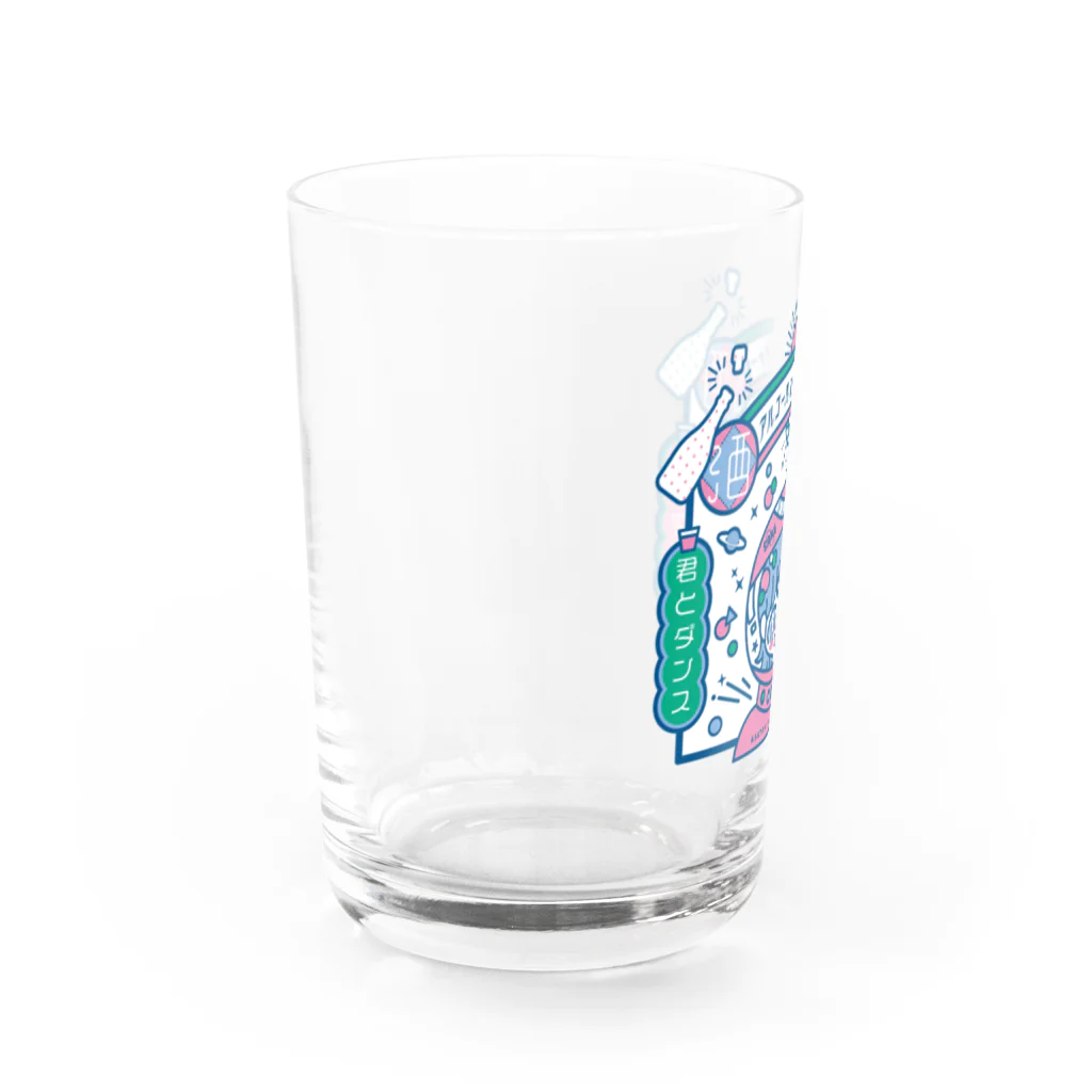 アルコールポップカルチャーのアルコールポップカルチャー〈朝やけクラブ活動〉 Water Glass :left