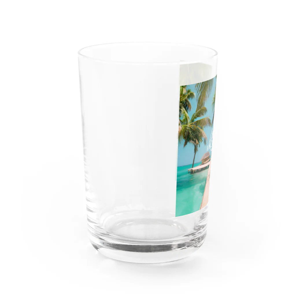 Totally-Fascinatingのモルディブビーチバンガロー Water Glass :left