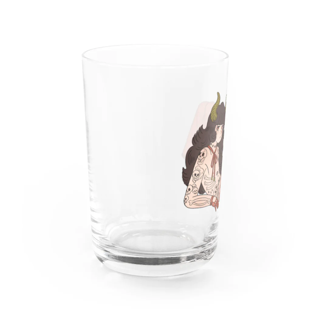 akuri shopのやさぐれ君 Water Glass :left