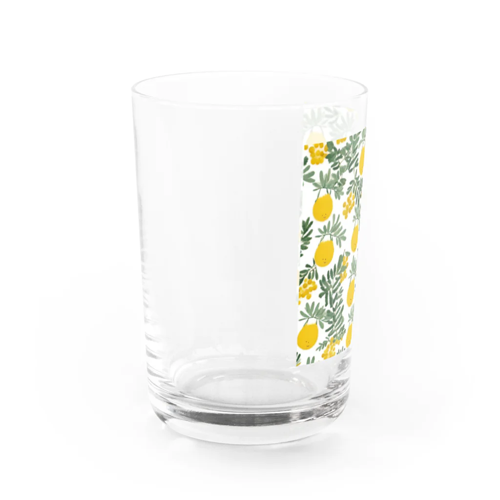 おむすびさん。のミモザっち。 Water Glass :left