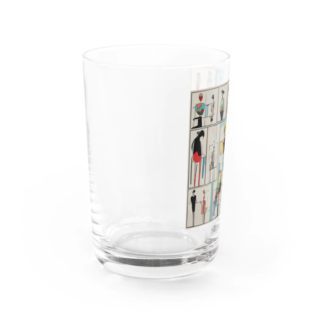 Risen ShopのContemporary Art(1) Water Glass :left