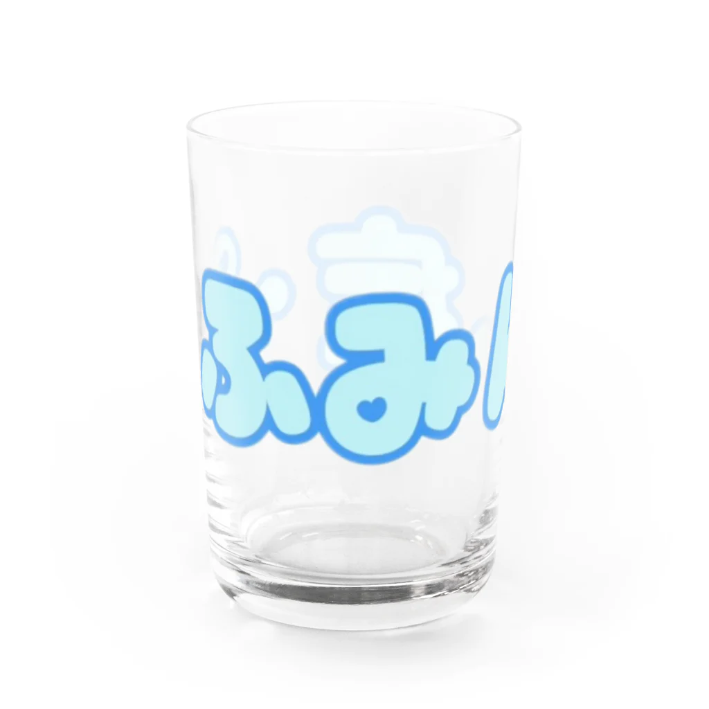 血眼ショップのふみん症！グッズ Water Glass :left