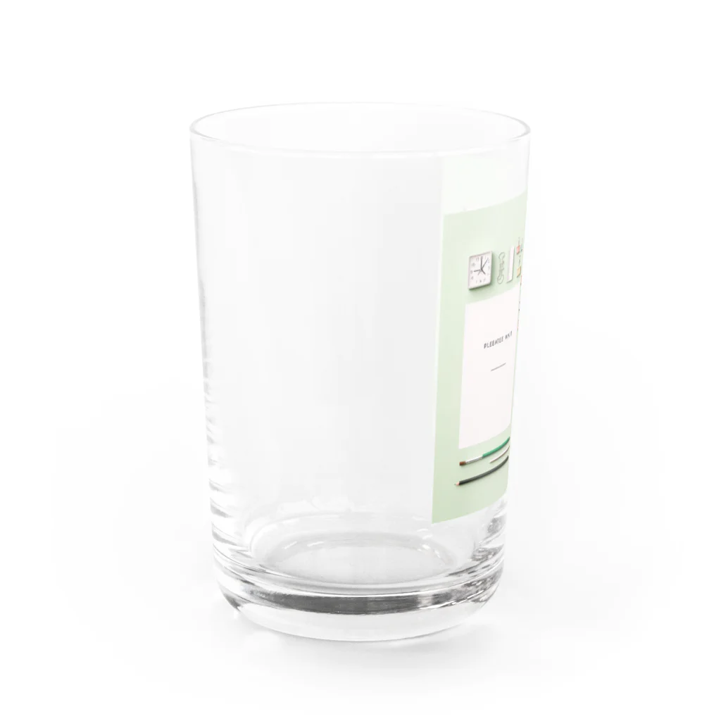 Lock-onの文房具大好き❤緑色02 Water Glass :left