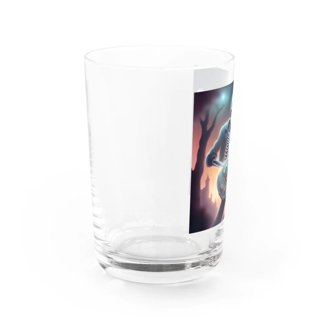 shiduryoの骸骨(エレキギター) Water Glass :left