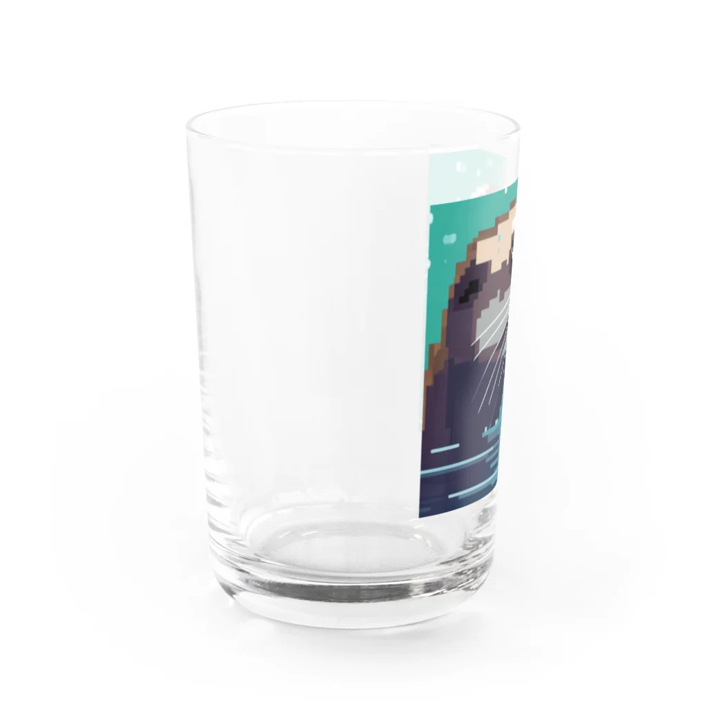 だいすけのカワウソ Water Glass :left