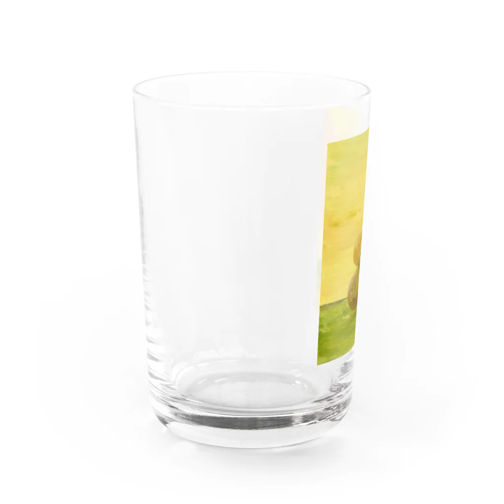 じゃがいもんの在りし日のいも Water Glass :left