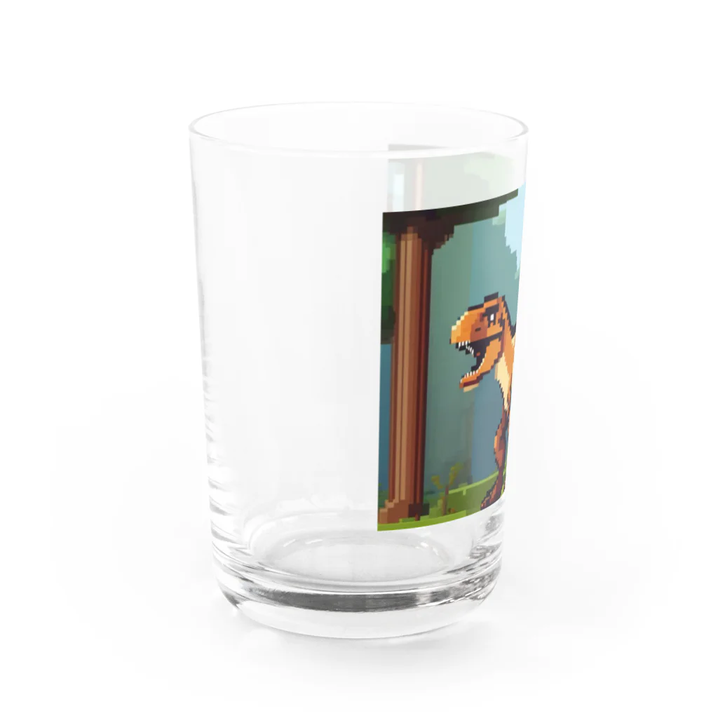 iikyanの恐竜⑥ Water Glass :left