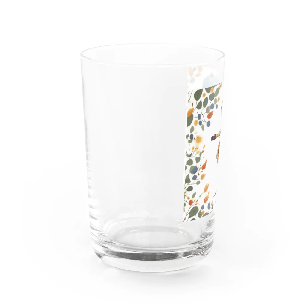 moriugのサックスハリネズミ Water Glass :left