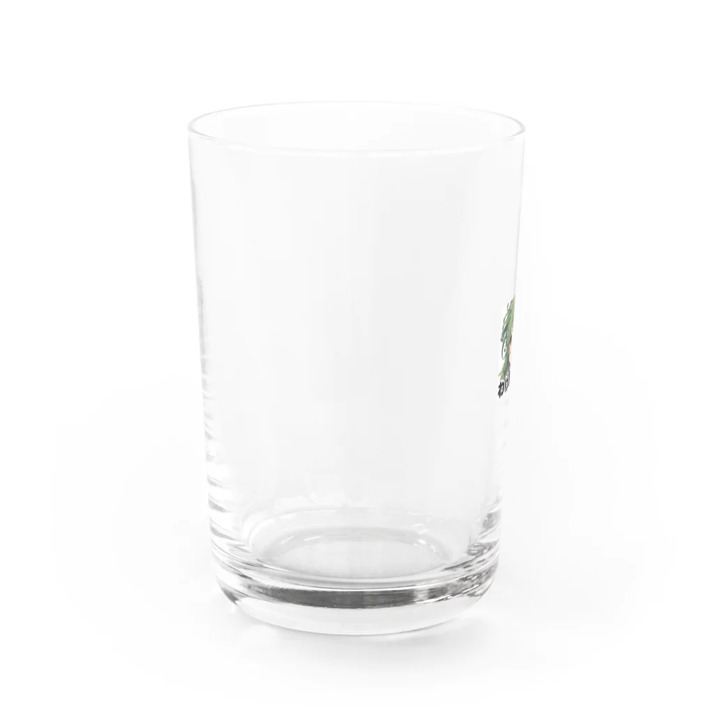 アジンガーのわけわかめ Water Glass :left