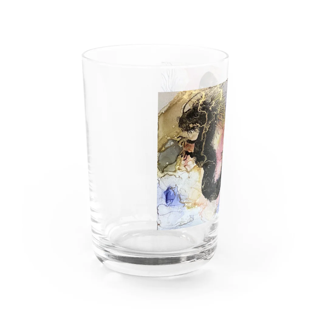 みゆ左衛門の幻想龍 Water Glass :left