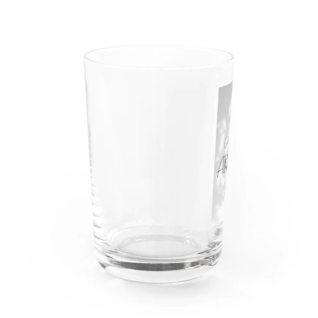 zillのフランス語だから恥ずかしくないポジティブメッセージ Water Glass :left