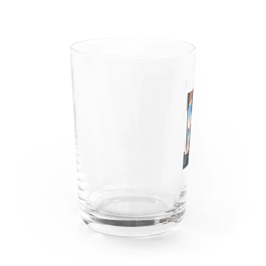 Makoto_Kawano Designのちょっぴりセクシーな女の子 Water Glass :left